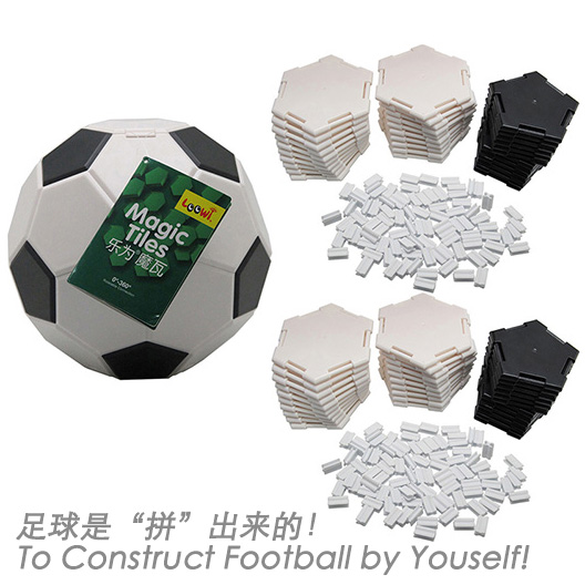 樂(lè)為魔瓦樂(lè)為足球裝，足球是“拼”出來(lái)的！